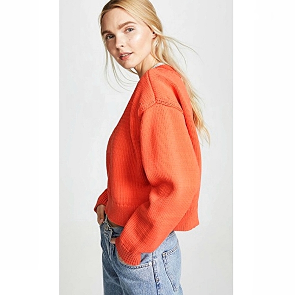 Alexander Wang Mixed Media Layering Crewneck Pullover Knit Sweater - Picture 9 of 15